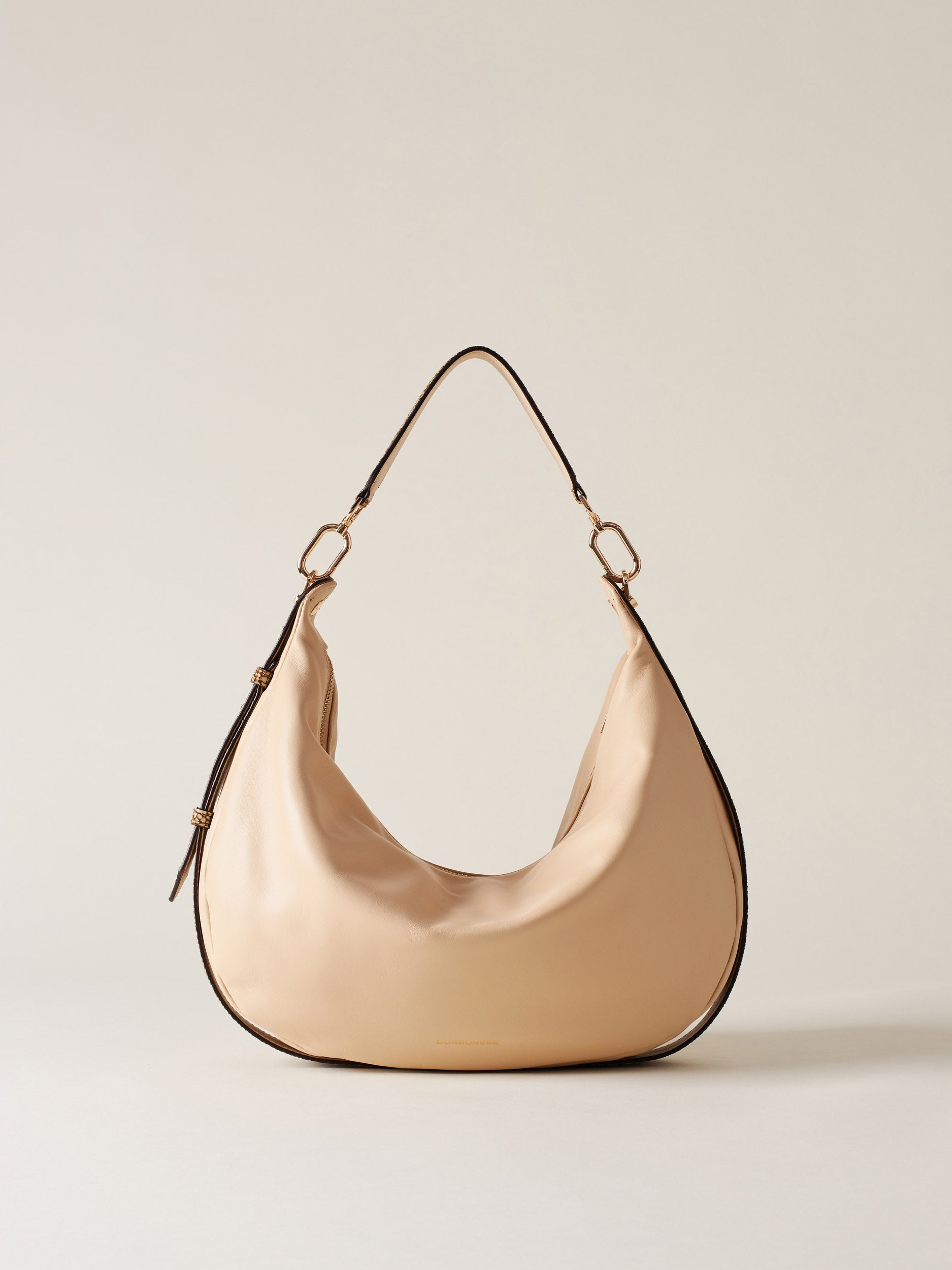 Borbonese 77 Borsa Hobo M Oyster Default Title_4