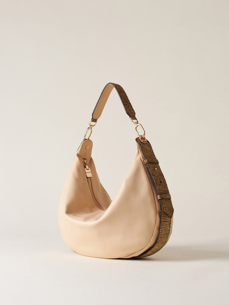 Borbonese 77 Borsa Hobo M Oyster Default Title_5