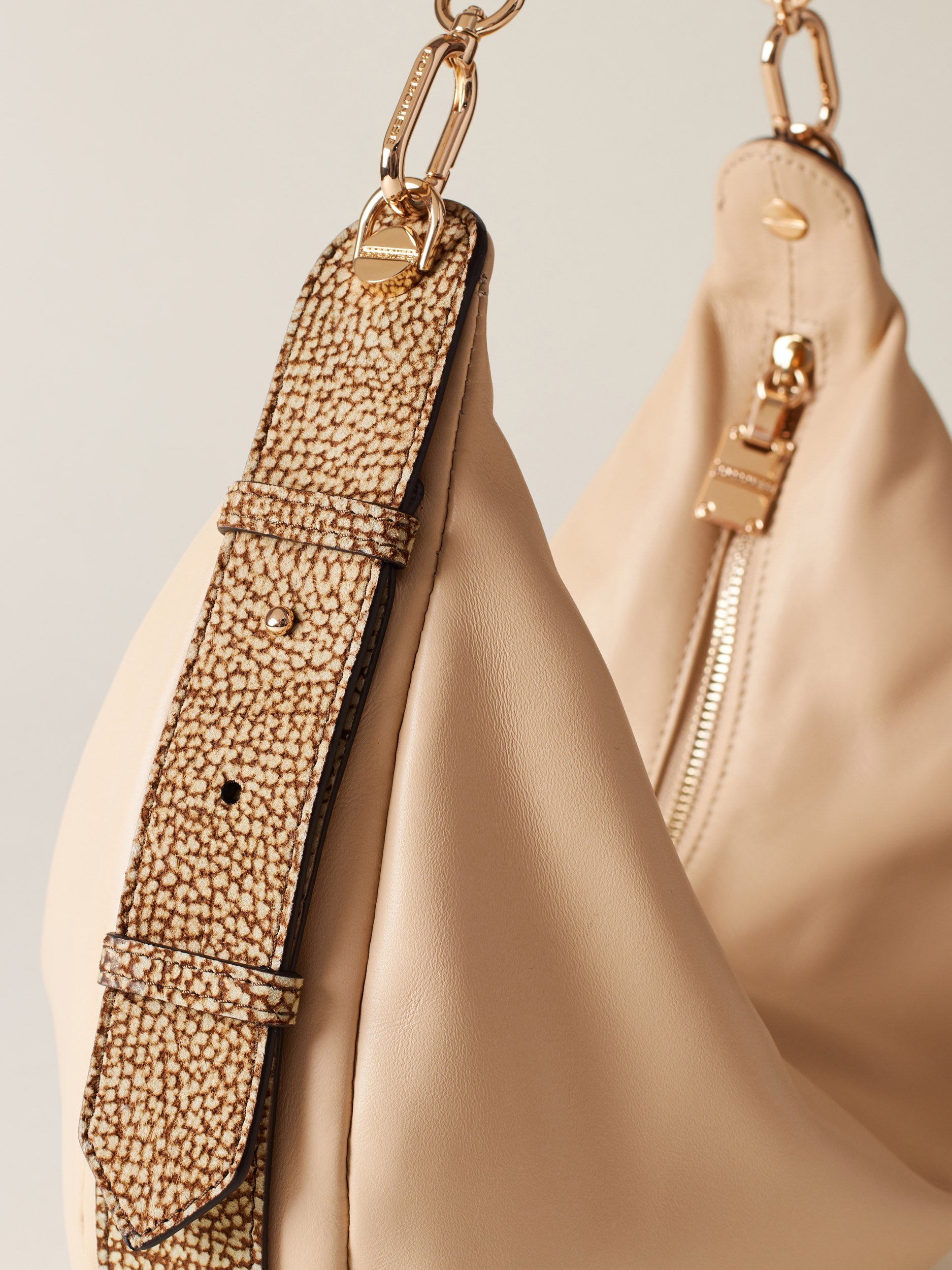 Borbonese 77 Borsa Hobo M Oyster Default Title_7