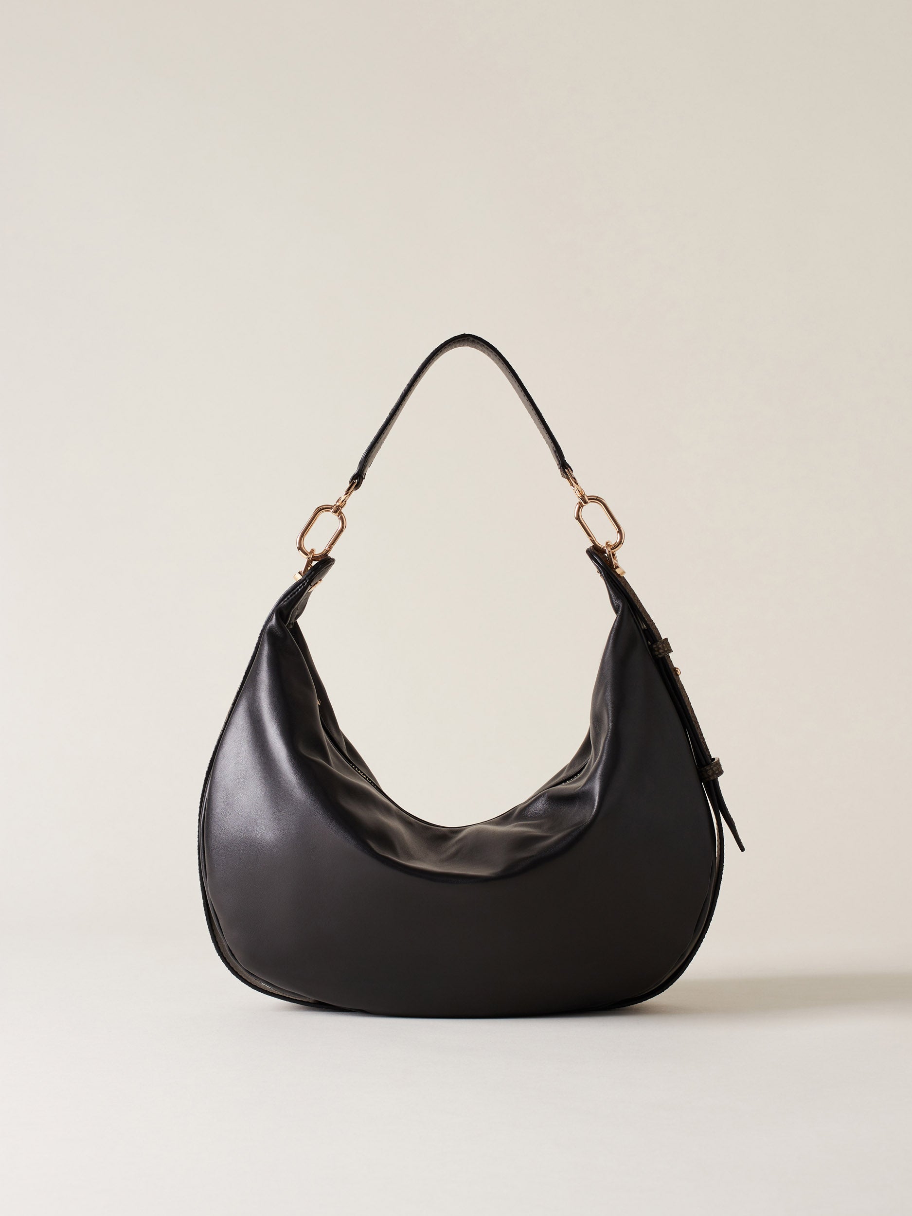 Borbonese 79 Borsa Hobo M Oyster Default Title_1