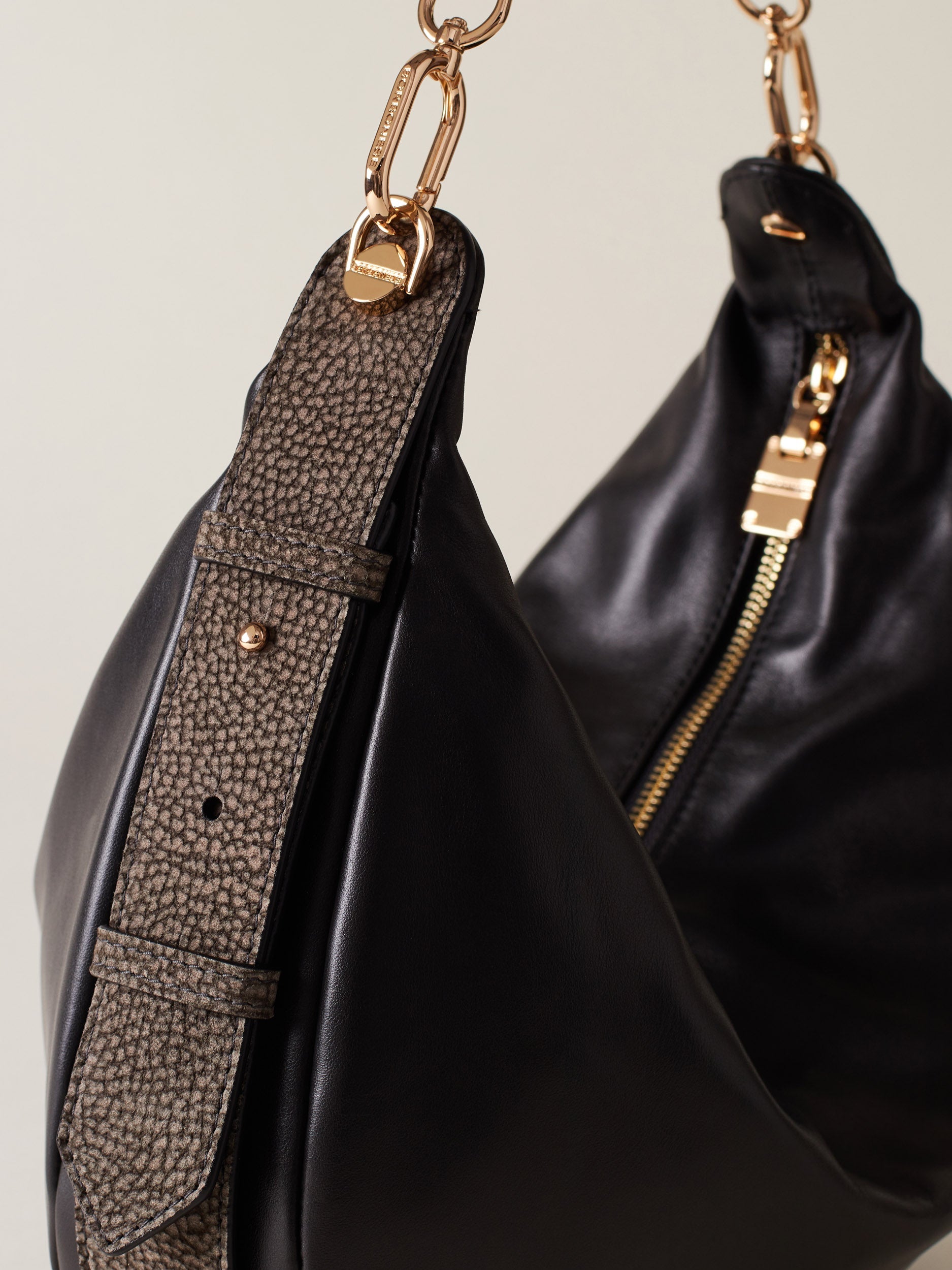Borbonese 79 Borsa Hobo M Oyster Default Title_7