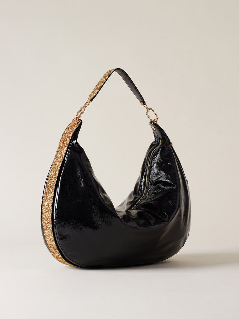 Borbonese 80 Borsa Hobo L Oyster Default Title_3
