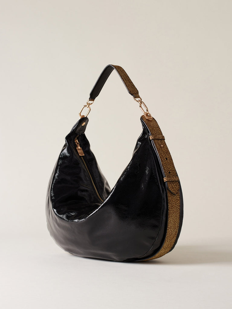Borbonese 80 Borsa Hobo L Oyster Default Title_5