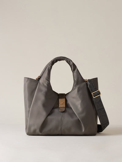 Borbonese 54 Borsa Shopping M C T Cortina Nylon Default Title_1
