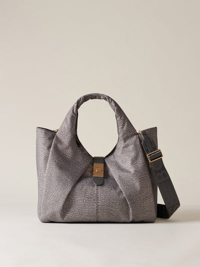 Borbonese 54 Borsa Shopping M C T Cortina Nylon Op Default Title_1