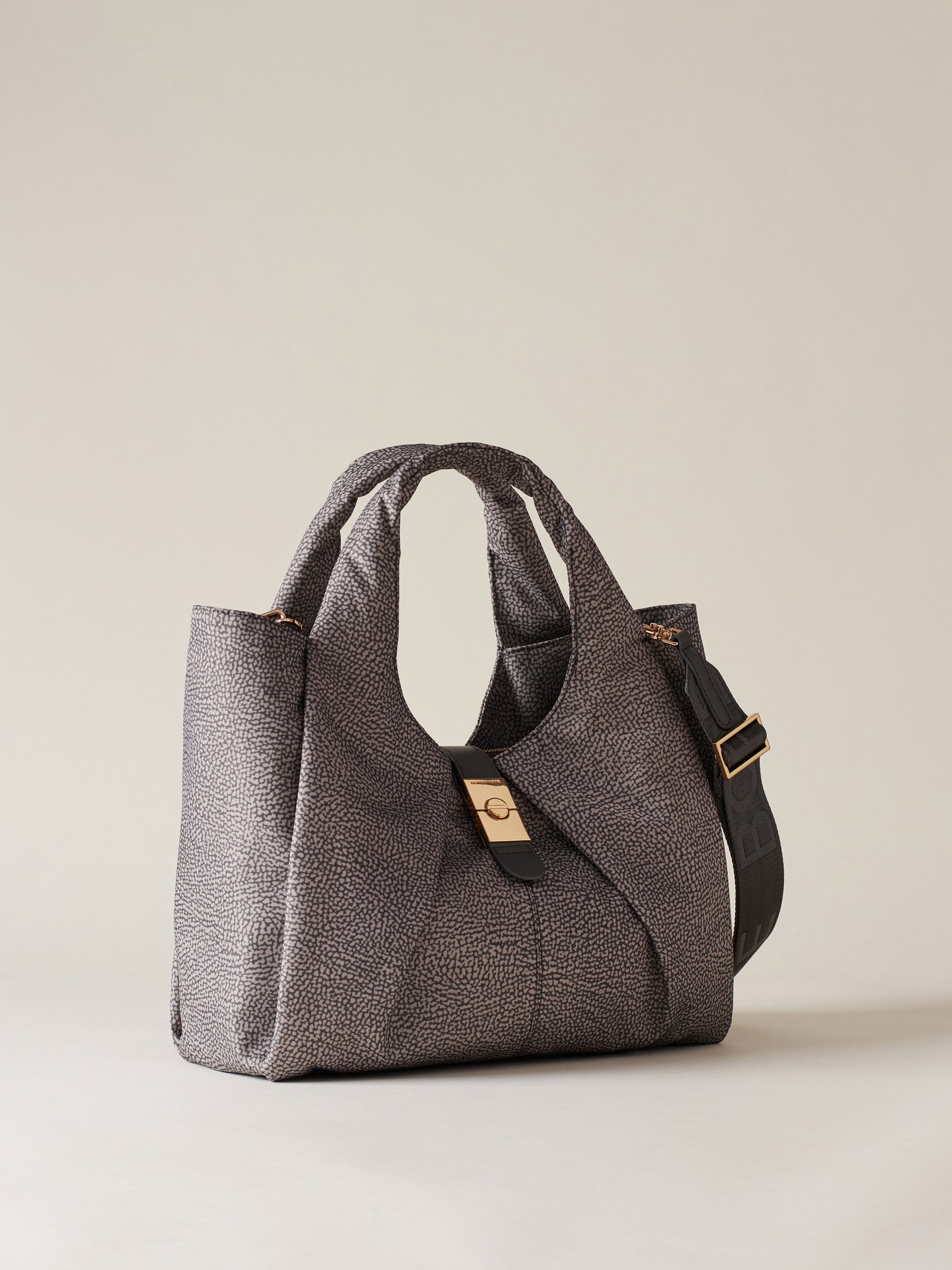 Borbonese 54 Borsa Shopping M C T Cortina Nylon Op Default Title_3
