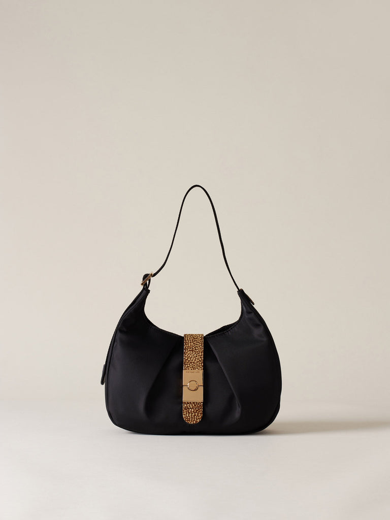 Borbonese 80 Borsa Hobo S Cortina Nylon Default Title_1