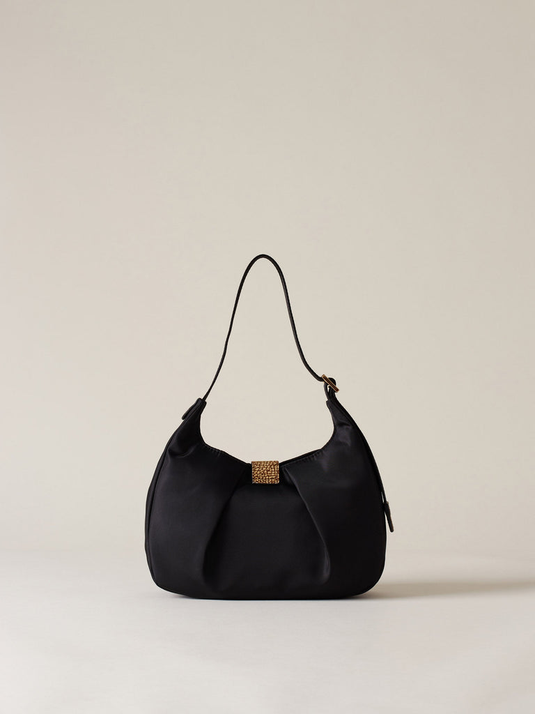 Borbonese 80 Borsa Hobo S Cortina Nylon Default Title_4