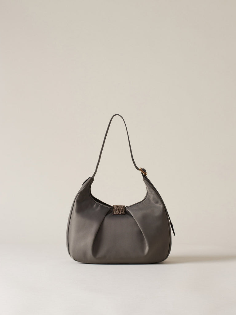 Borbonese 54 Borsa Hobo S Cortina Nylon Default Title_4