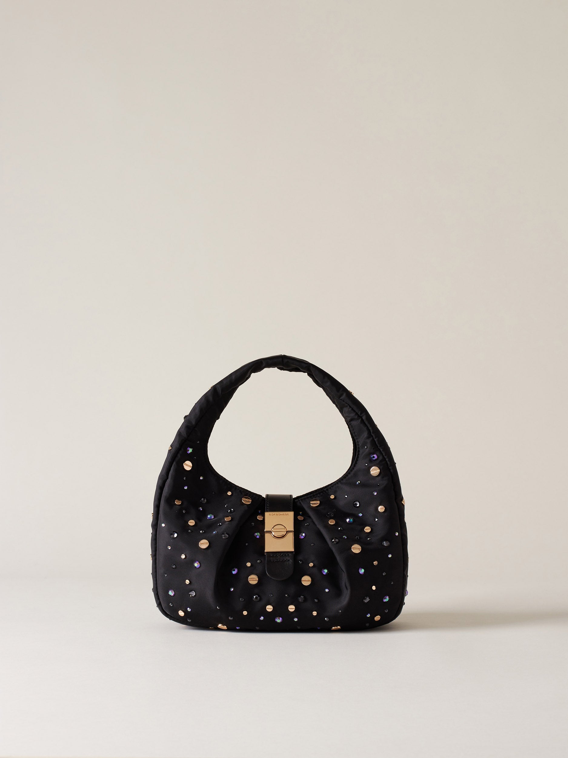 Borbonese 00 Borsa Hobo S Cortina Swarovski Default Title_1