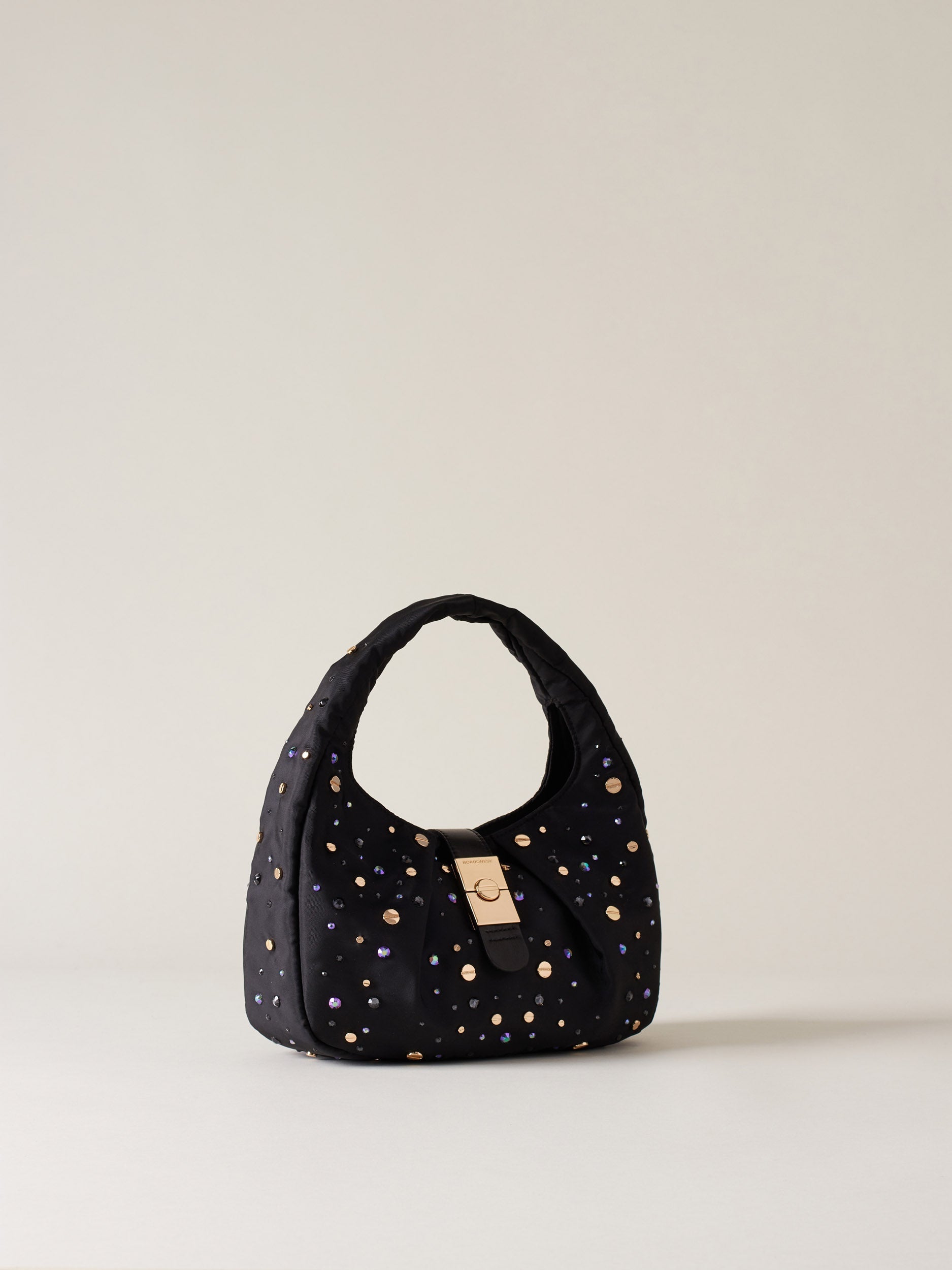 Borbonese 00 Borsa Hobo S Cortina Swarovski Default Title_3