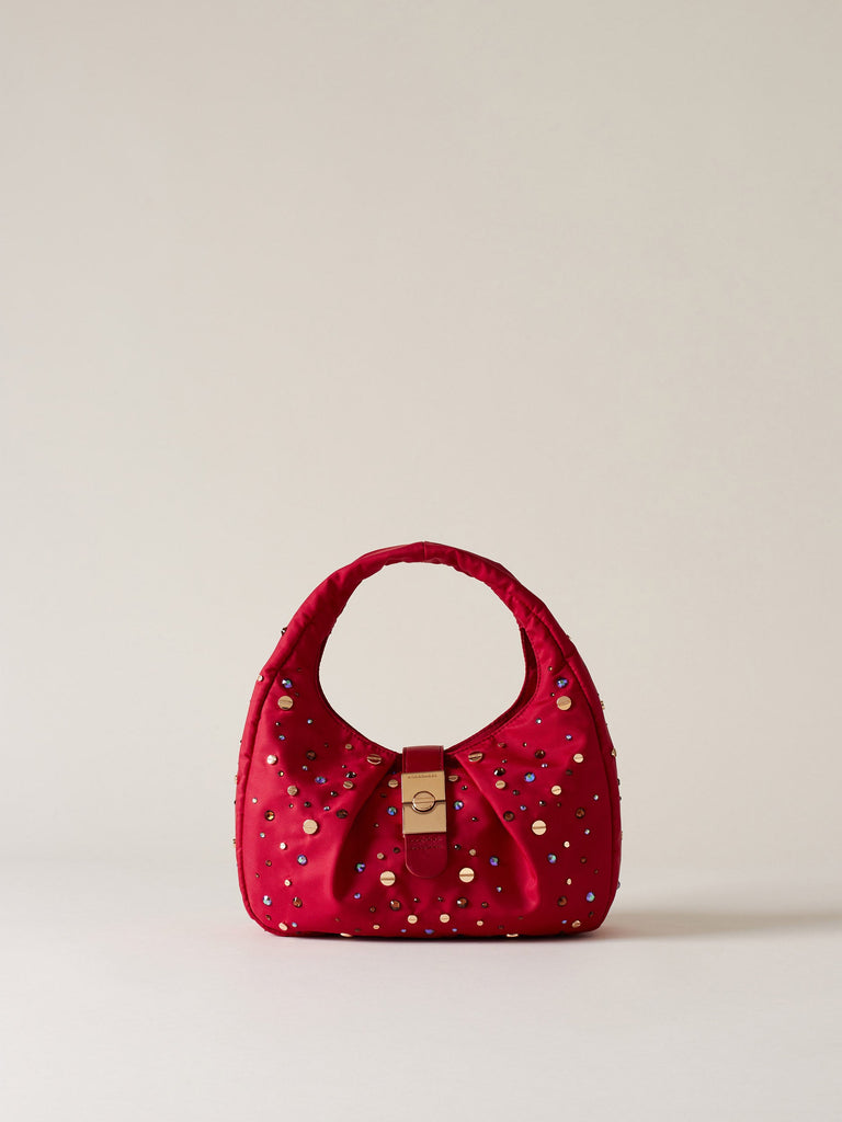 Borbonese 59 Borsa Hobo S Cortina Swarovski Default Title_1