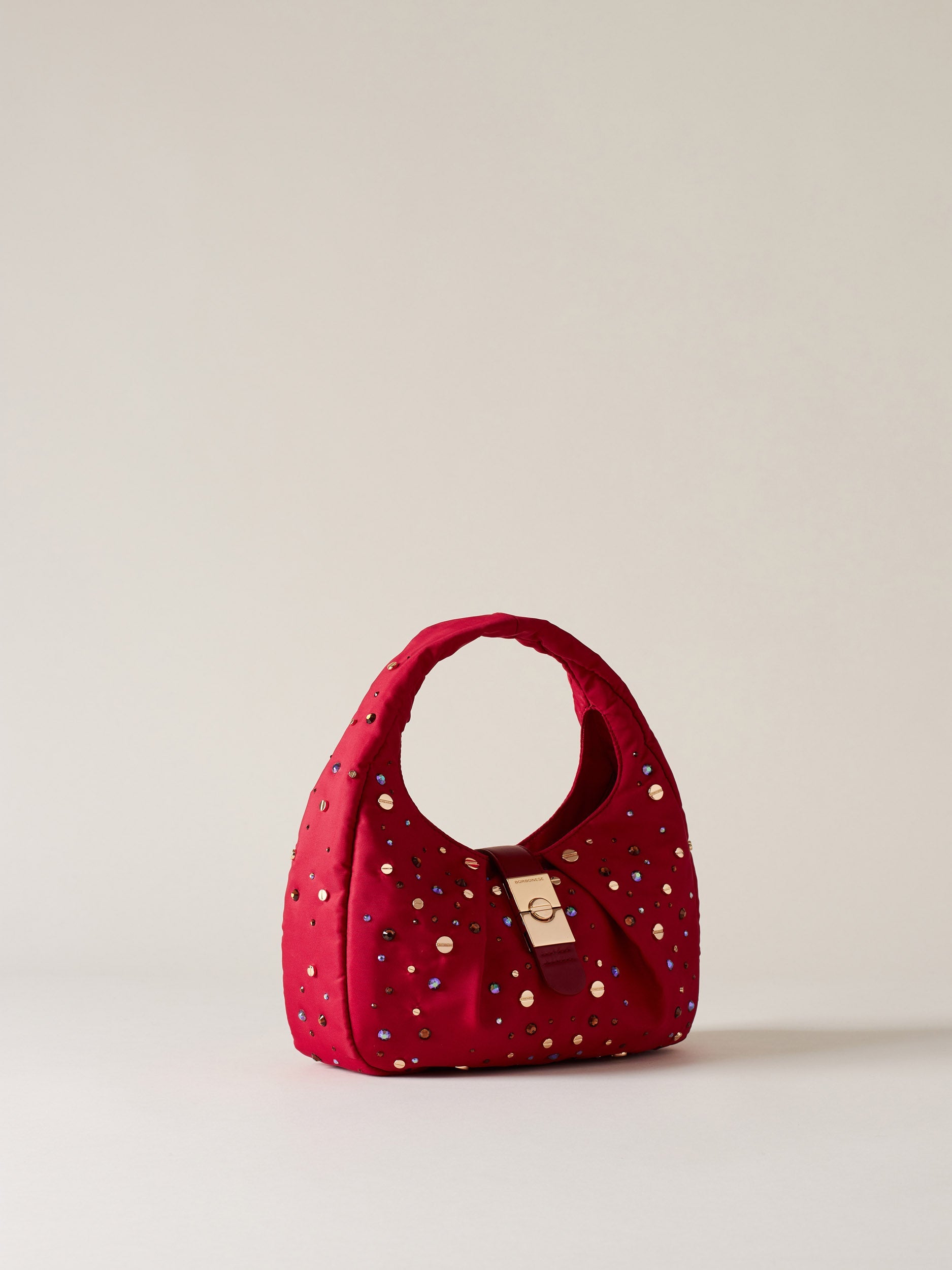 Borbonese 59 Borsa Hobo S Cortina Swarovski Default Title_3