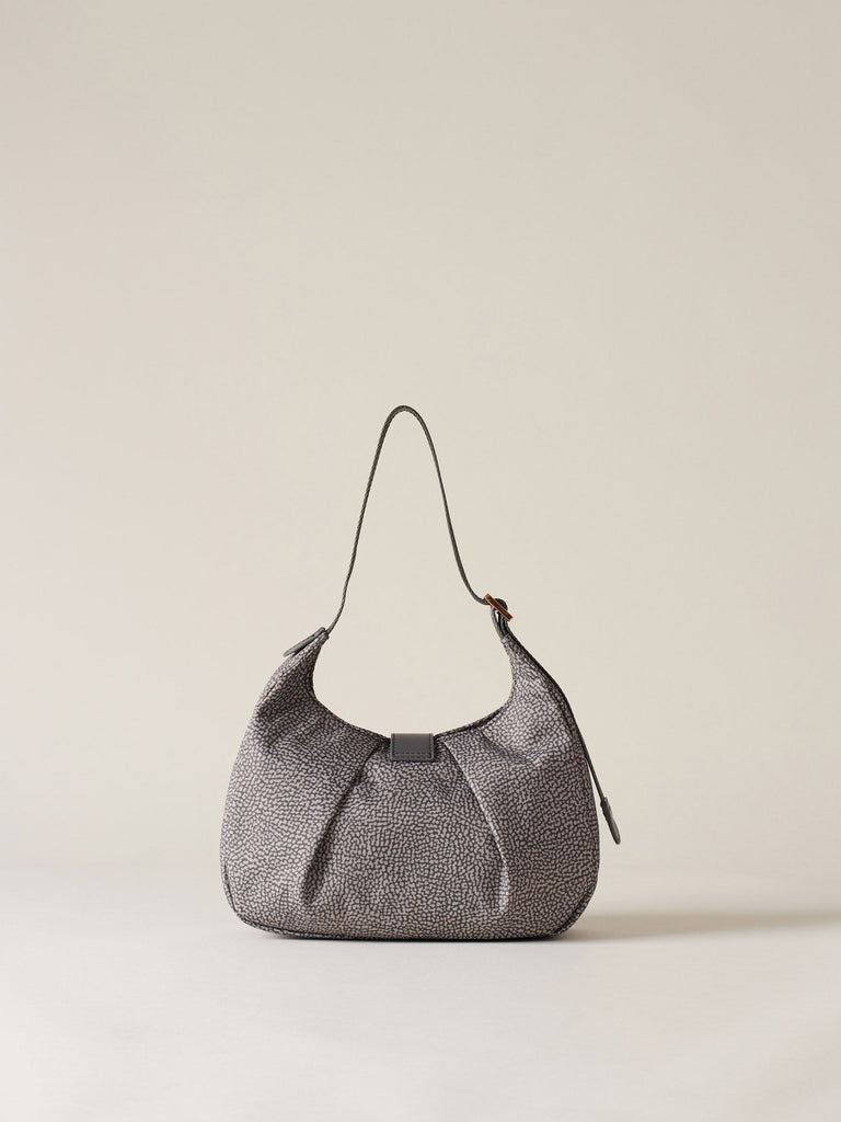 Borbonese 54 Borsa Hobo S Cortina Nylon Op Default Title_4