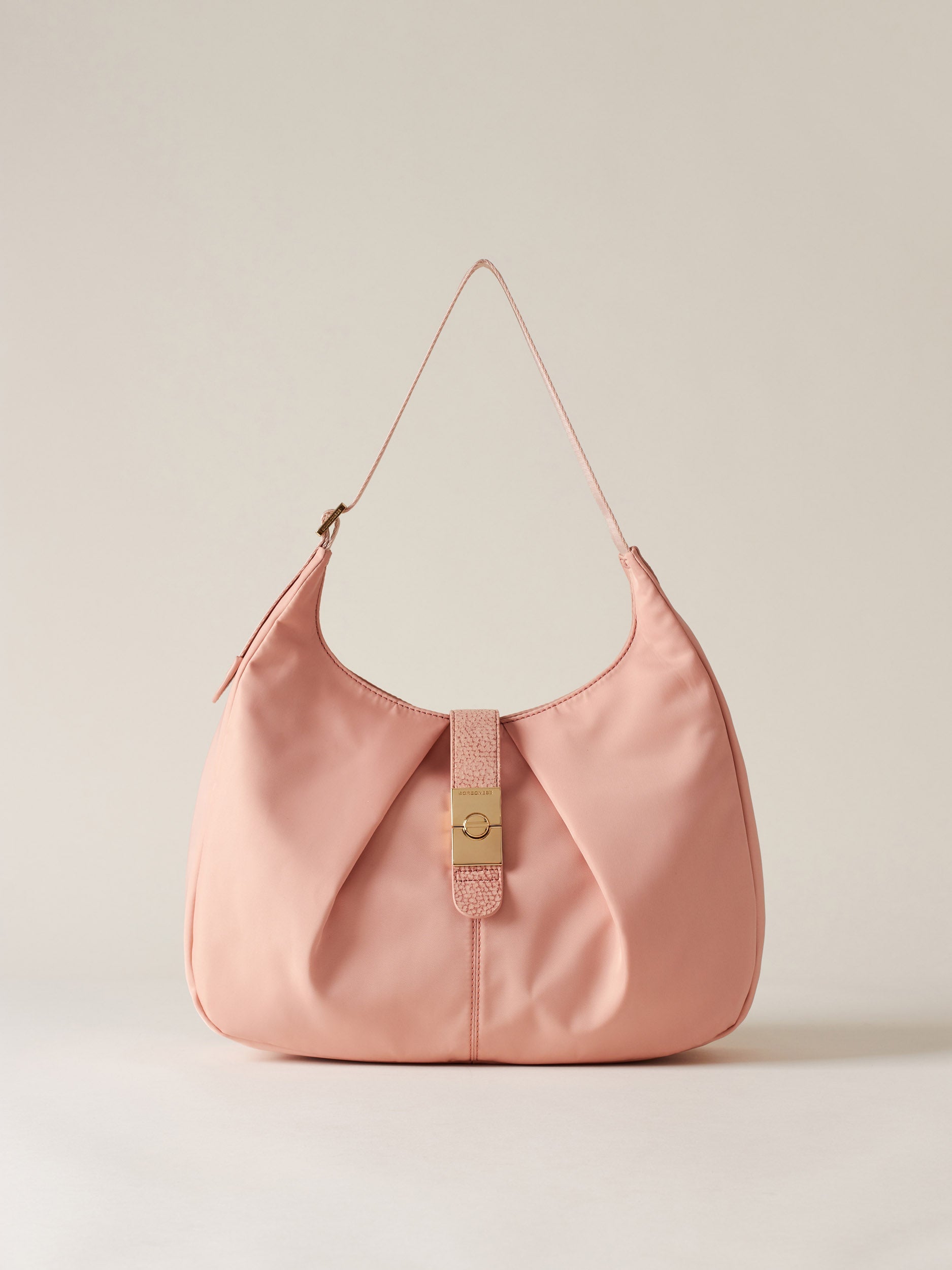 Borbonese 33 Borsa Hobo M Cortina Nylon Default Title_1