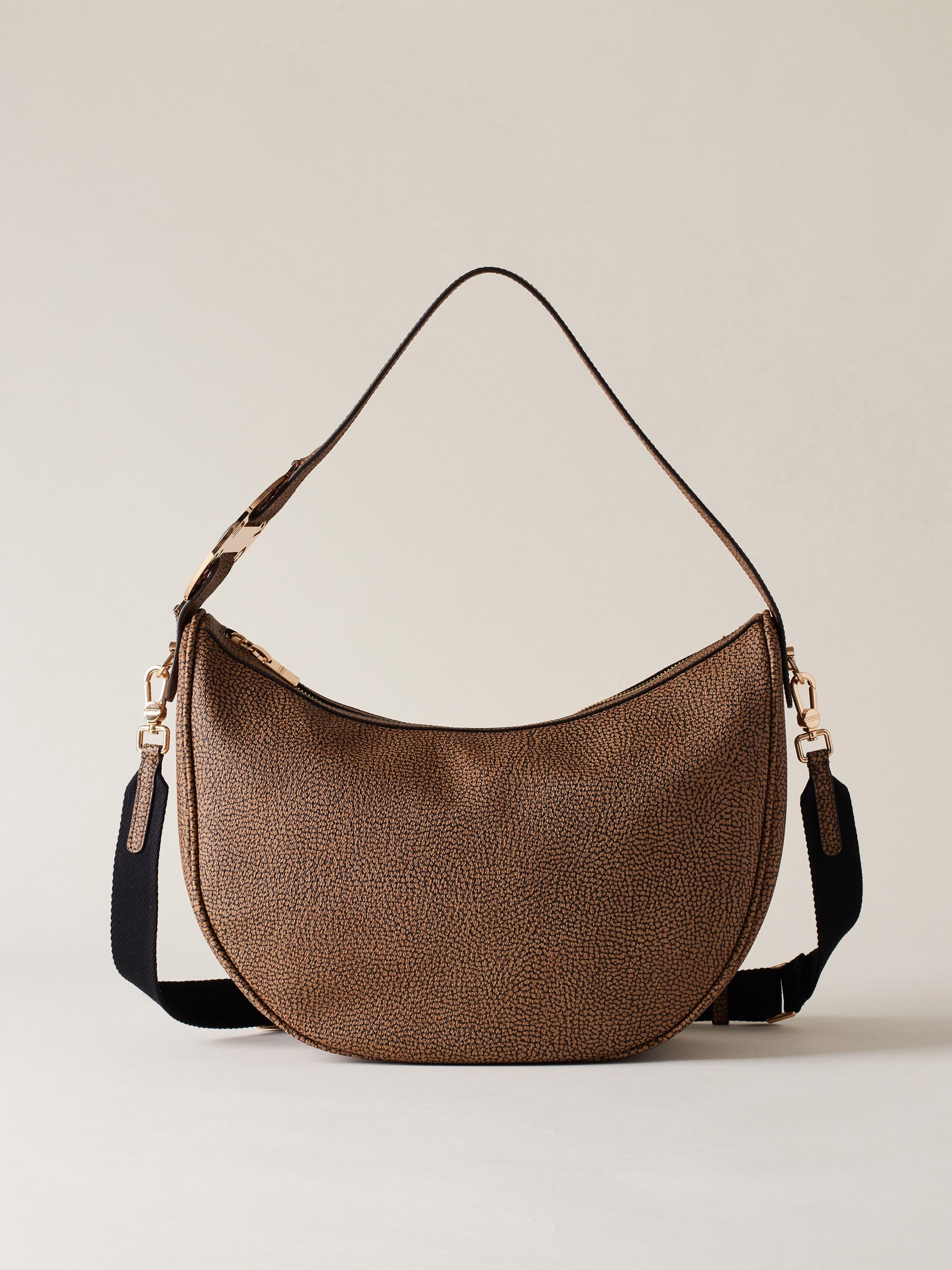 Borbonese 06 Luna Bag Middle C T 011 Coated Op Default Title_1