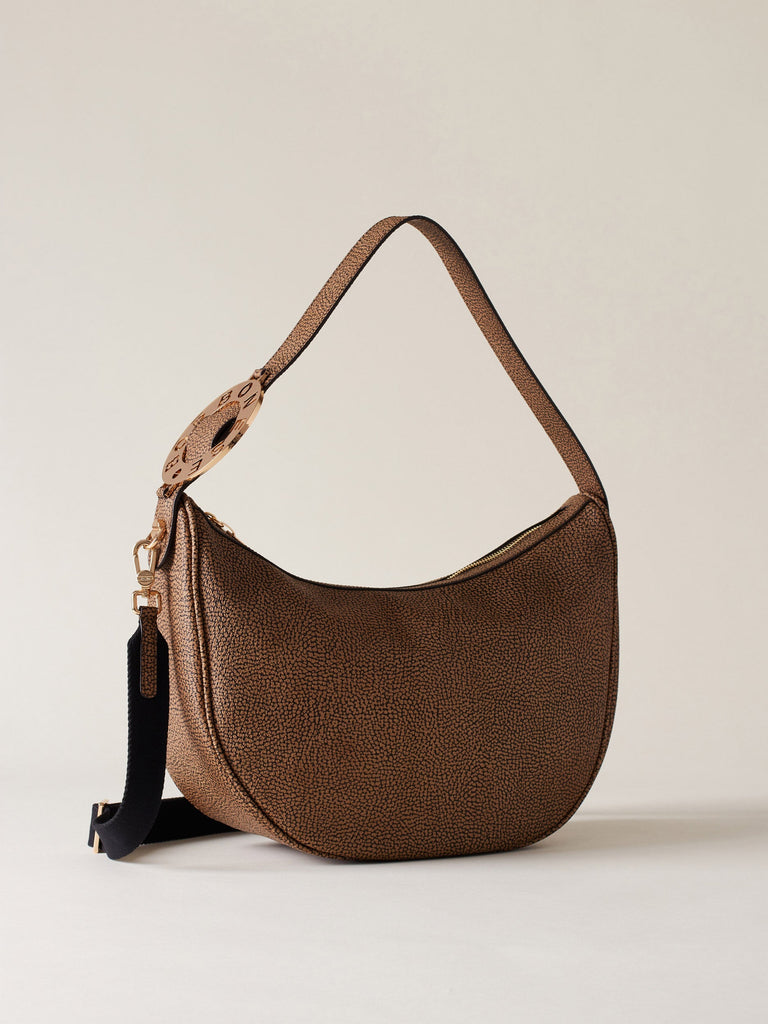 Borbonese 06 Luna Bag Middle C T 011 Coated Op Default Title_3