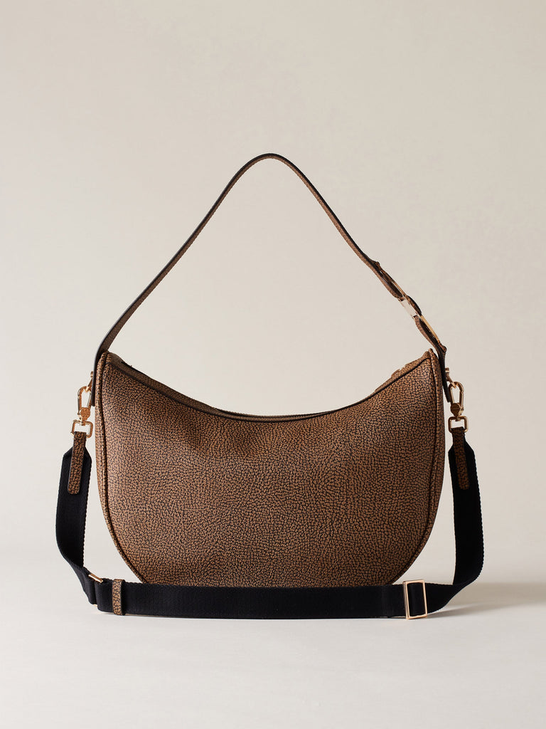 Borbonese 06 Luna Bag Middle C T 011 Coated Op Default Title_4