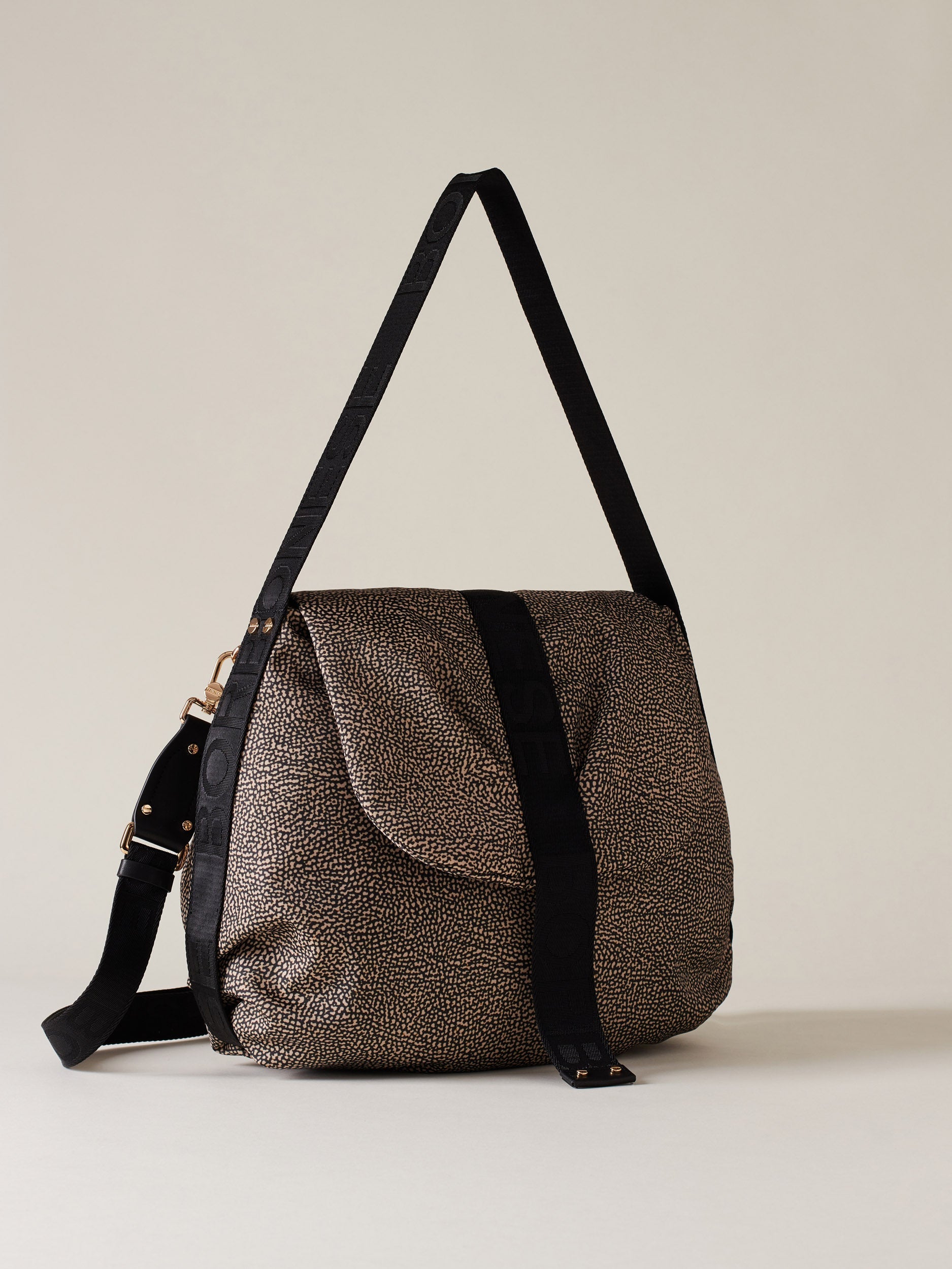Borbonese 11 Borsa Hobo L C T Cloudette Nylon Default Title_3
