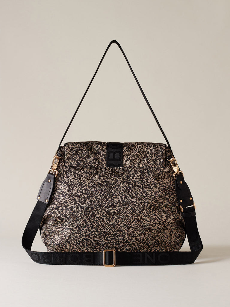 Borbonese 11 Borsa Hobo L C T Cloudette Nylon Default Title_4