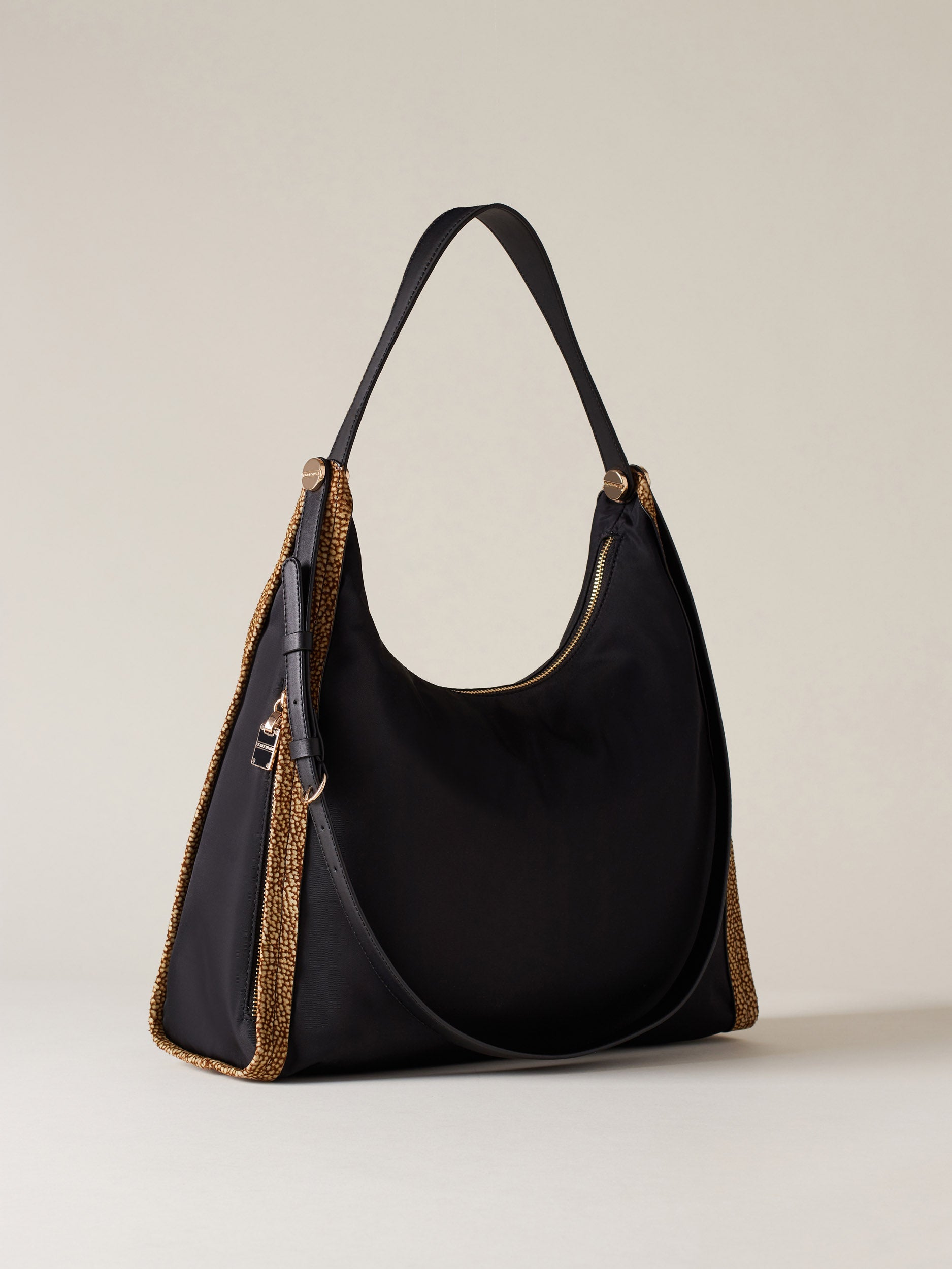 Borbonese 80 Borsa Hobo M New Orbit Nylon Default Title_3