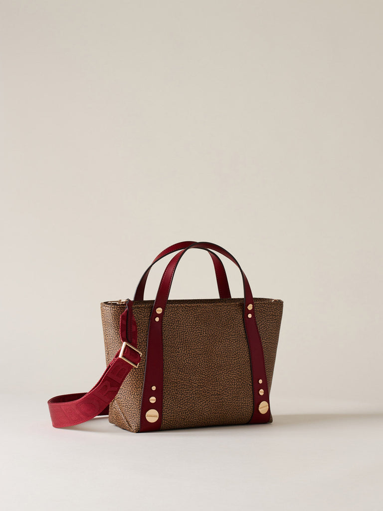 Borbonese 82 Borsa Shopping S C T Road Coated Op Default Title_3