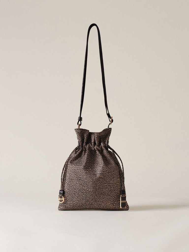 Borbonese 11 Borsa Cross Over Mini Ruffle Nylon Op Default Title_1