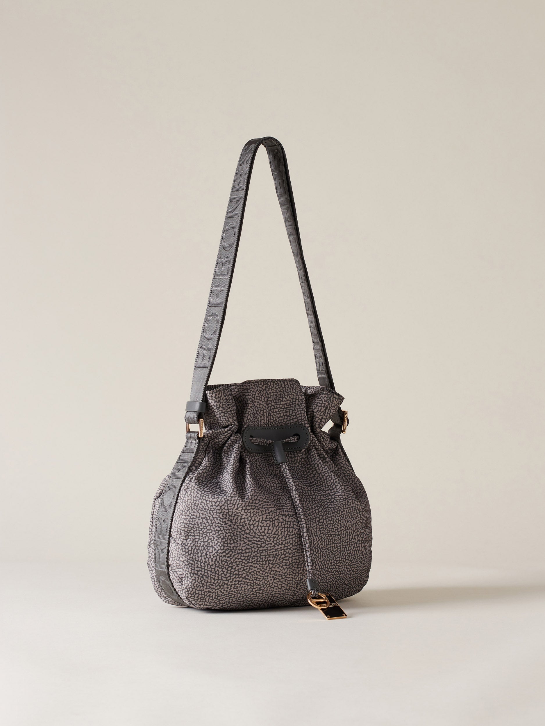 Borbonese 54 Borsa Cross Over S Ruffle Nylon Op Default Title_3