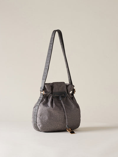 Borbonese 54 Borsa Cross Over S Ruffle Nylon Op Default Title_3