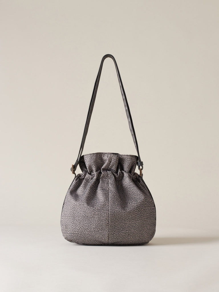 Borbonese 54 Borsa Cross Over S Ruffle Nylon Op Default Title_4