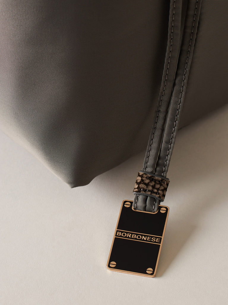 Borbonese 54 Borsa Shopping L Ruffle Nylon Default Title_7