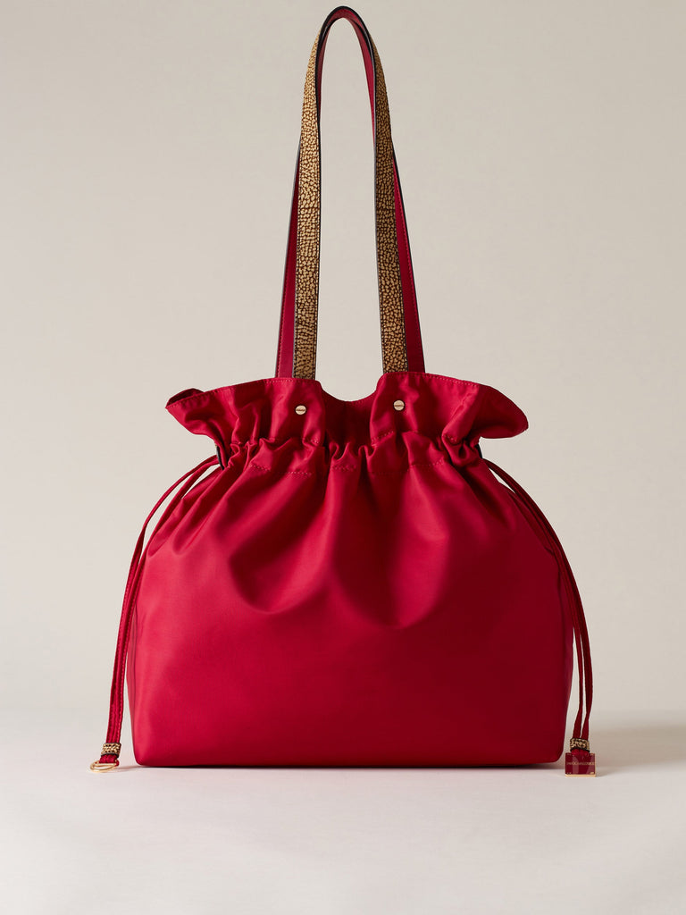 Borbonese 66 Borsa Shopping L Ruffle Nylon Default Title_1