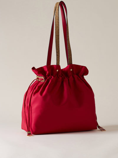 Borbonese 66 Borsa Shopping L Ruffle Nylon Default Title_3