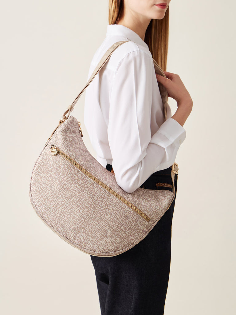 Borsa Borbonese Nera Mezzaluna Borbonese Mezzaluna Borse Borbonese