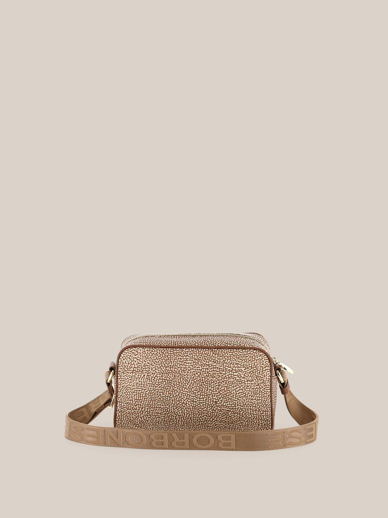 Tracolla di tessuto riciclato OP - ECO LINE BORSA CAMERA CASE  - Borbonese